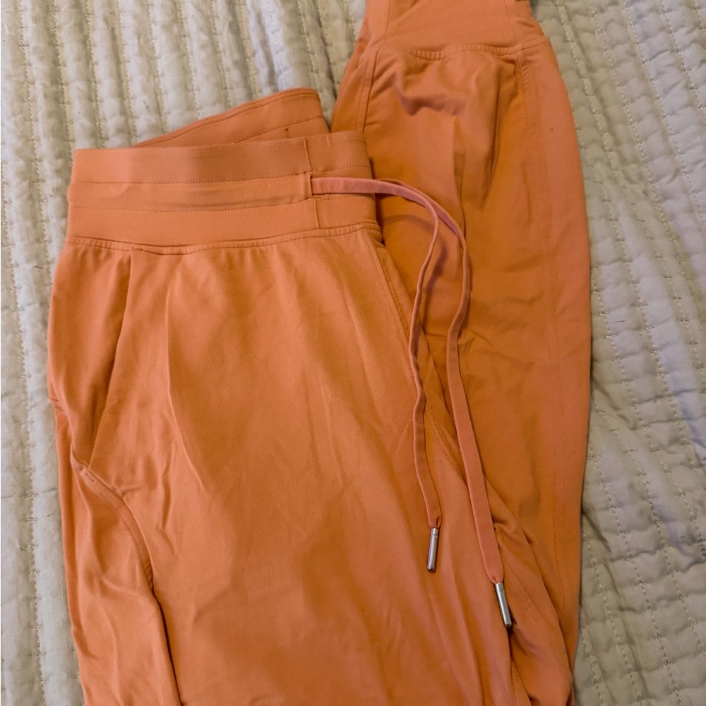 lululemon athletica Peach/Coral Track Joggers